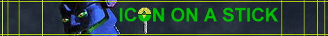 Icon On A Stick